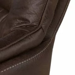 Furnitive Bürostuhl Grately - Microfaser / Nylon - Braun / Schwarz -Büromöbel Verkaufsgeschäft 1000218362 220330 065 DETAILS P000000001000218362