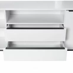 Fredriks Sideboard White Hall I - Matt Weiß / Schwarz -Büromöbel Verkaufsgeschäft 1000218366 210311 10575600006 DETAILS P000000001000218366