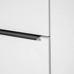 Fredriks Sideboard White Hall I - Matt Weiß / Schwarz -Büromöbel Verkaufsgeschäft 1000218366 210311 10575800008 DETAILS P000000001000218366