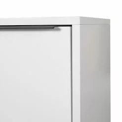 Fredriks Sideboard White Hall I - Matt Weiß / Schwarz -Büromöbel Verkaufsgeschäft 1000218366 210311 10580300011 DETAILS P000000001000218366