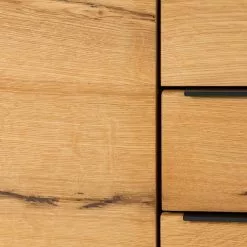 Red Living Sideboard Barview I - Echtholzfurnier - Eiche / Anthrazit -Büromöbel Verkaufsgeschäft 1000218372 210420 14111500013 DETAILS P000000001000218372