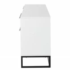 Fredriks Lowboard White Hall II - Matt Weiß / Schwarz 25 Fredriks Lowboard White Hall II - Matt Weiß / Schwarz -Büromöbel Verkaufsgeschäft 1000218377 210311 10580900015 DETAILS P000000001000218377