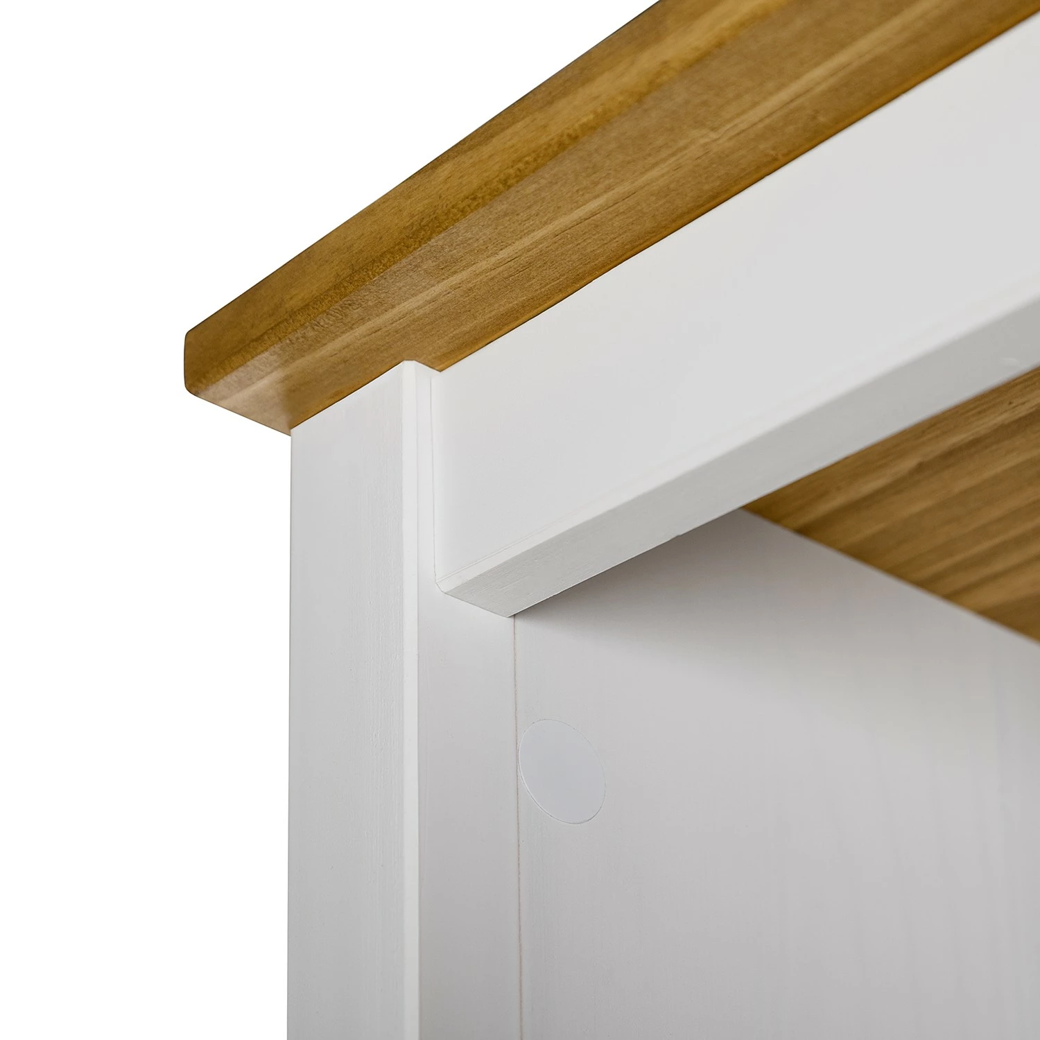 Maison Belfort Regal Rivery II - Kiefer massiv - Weiß - Breite: 45 cm 8 Maison Belfort Regal Rivery II - Kiefer massiv - Weiß - Breite: 45 cm – Bild 6