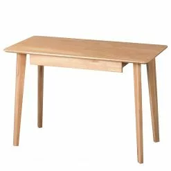 Furnitive Schreibtisch Killian - Wildeiche massiv - Wildeiche