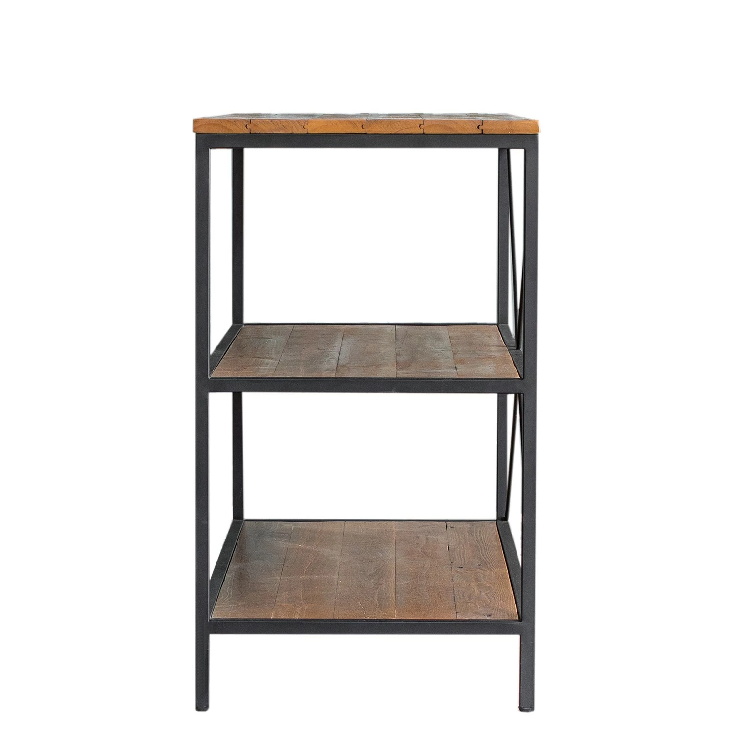 Ars manufacti Regal Grasby - Altholz Pinie / Metall - Pinie Dunkel / Schwarz 7 Ars manufacti Regal Grasby - Altholz Pinie / Metall - Pinie Dunkel / Schwarz – Bild 5