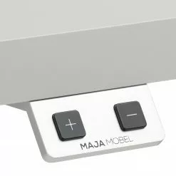 Maja Möbel Schreibtisch eDJUST IV - (höhenverstellbar) - Platingrau -Büromöbel Verkaufsgeschäft 1000220592 200824 06310200053 DETAILS P000000001000220592