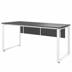 Maja Möbel Schreibtisch Trendo - Anthrazit / Weiß - Breite: 180 cm