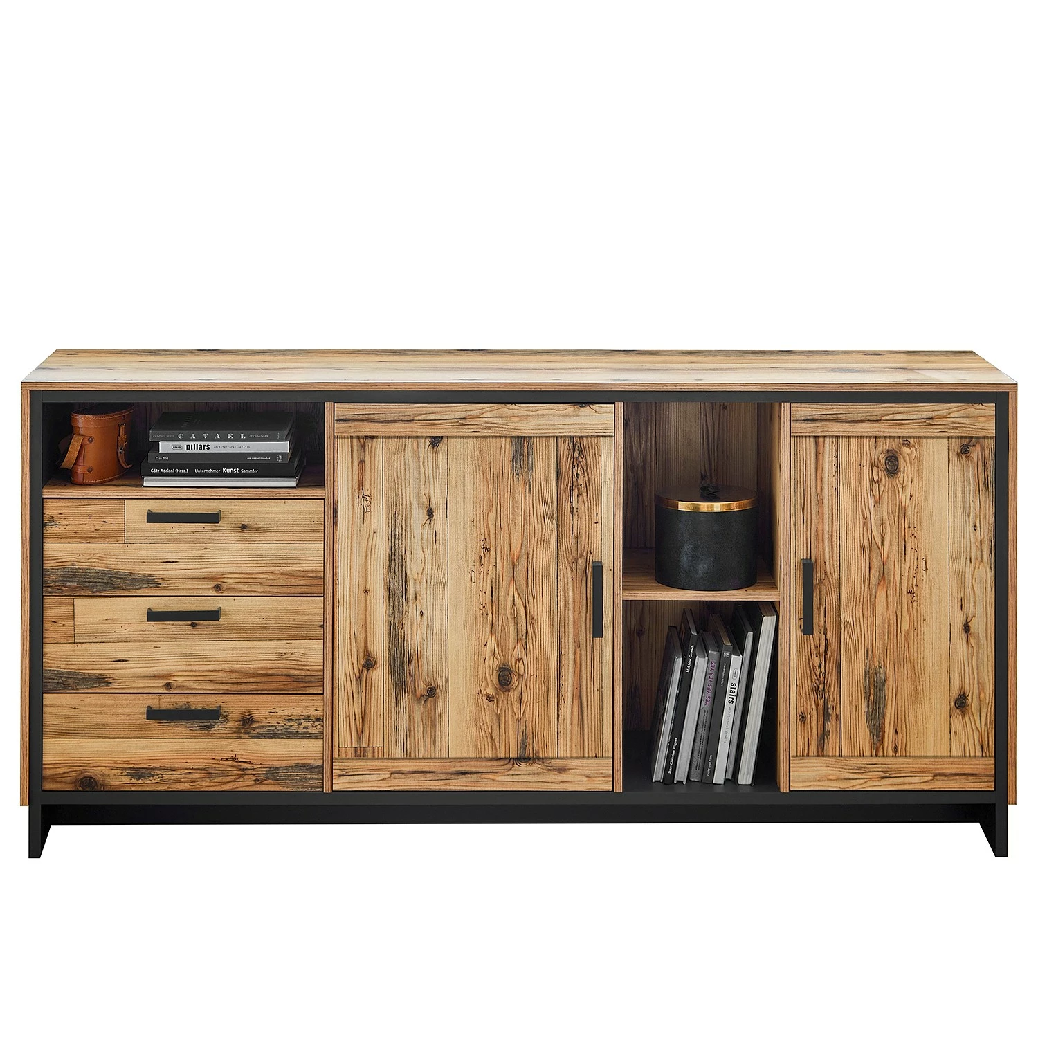Ridgevalley Sideboard Priay - Lärche Dekor / Graphit 3 Ridgevalley Sideboard Priay - Lärche Dekor / Graphit