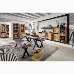 Ridgevalley Sideboard Priay - Lärche Dekor / Graphit 12 Ridgevalley Sideboard Priay - Lärche Dekor / Graphit -Büromöbel Verkaufsgeschäft 1000220687 200819 06373300123 MOOD DETAILS P000000001000220687 mood