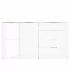 Germania Sideboard Oakland II - Glas - Weiß / Eiche Navarra Dekor 10 Germania Sideboard Oakland II - Glas - Weiß / Eiche Navarra Dekor -Büromöbel Verkaufsgeschäft 1000223287 200826 06243400085 DETAILS P000000001000223287