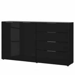 Germania Sideboard Oakland II - Glas - Schwarz
