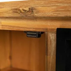 Ars manufacti Sideboard Urban Industry I - Akazie teilmassiv / Metall - Akazie / Schwarz -Büromöbel Verkaufsgeschäft 1000224201 210908 15541900009 DETAILS P000000001000224201