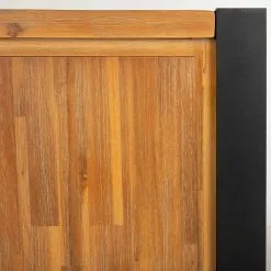 Ars manufacti Sideboard Urban Industry I - Akazie teilmassiv / Metall - Akazie / Schwarz -Büromöbel Verkaufsgeschäft 1000224201 210908 15541900011 DETAILS P000000001000224201