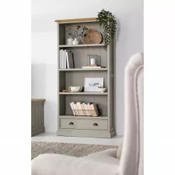 Maison Belfort Regal Lavalle - Kiefer teilmassiv - Kiefer / Hellgrau -Büromöbel Verkaufsgeschäft 1000224204 210723 09290000018 MOOD DETAILS P000000001000224204 mood