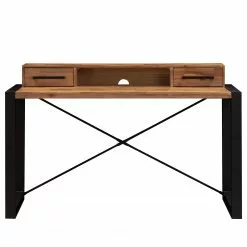 Ars manufacti Schreibtisch Urban Industry - Akazie massiv / Metall - Akazie / Schwarz -Büromöbel Verkaufsgeschäft 1000224208 210625 12375800012 DETAILS P000000001000224208