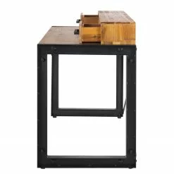 Ars manufacti Schreibtisch Urban Industry - Akazie massiv / Metall - Akazie / Schwarz -Büromöbel Verkaufsgeschäft 1000224208 220128 171141000033 DETAILS P000000001000224208