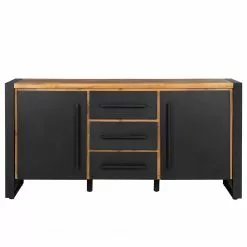 Ars manufacti Sideboard Urban Industry IV - Akazie teilmassiv / Metall - Akazie / Schwarz 28 Ars manufacti Sideboard Urban Industry IV - Akazie teilmassiv / Metall - Akazie / Schwarz -Büromöbel Verkaufsgeschäft 1000224216 210908 15542000022 DETAILS P000000001000224216