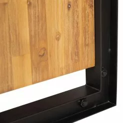 Ars manufacti Sideboard Urban Industry II - Akazie teilmassiv / Metall - Akazie / Schwarz -Büromöbel Verkaufsgeschäft 1000224223 210908 15542000041 DETAILS P000000001000224223