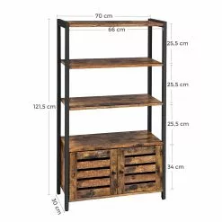 Red Living Regal Condover II - Braun / Schwarz 13 Red Living Regal Condover II - Braun / Schwarz -Büromöbel Verkaufsgeschäft 1000225817 200914 06123600072 SKETCH DETAILS P000000001000225817 sketch