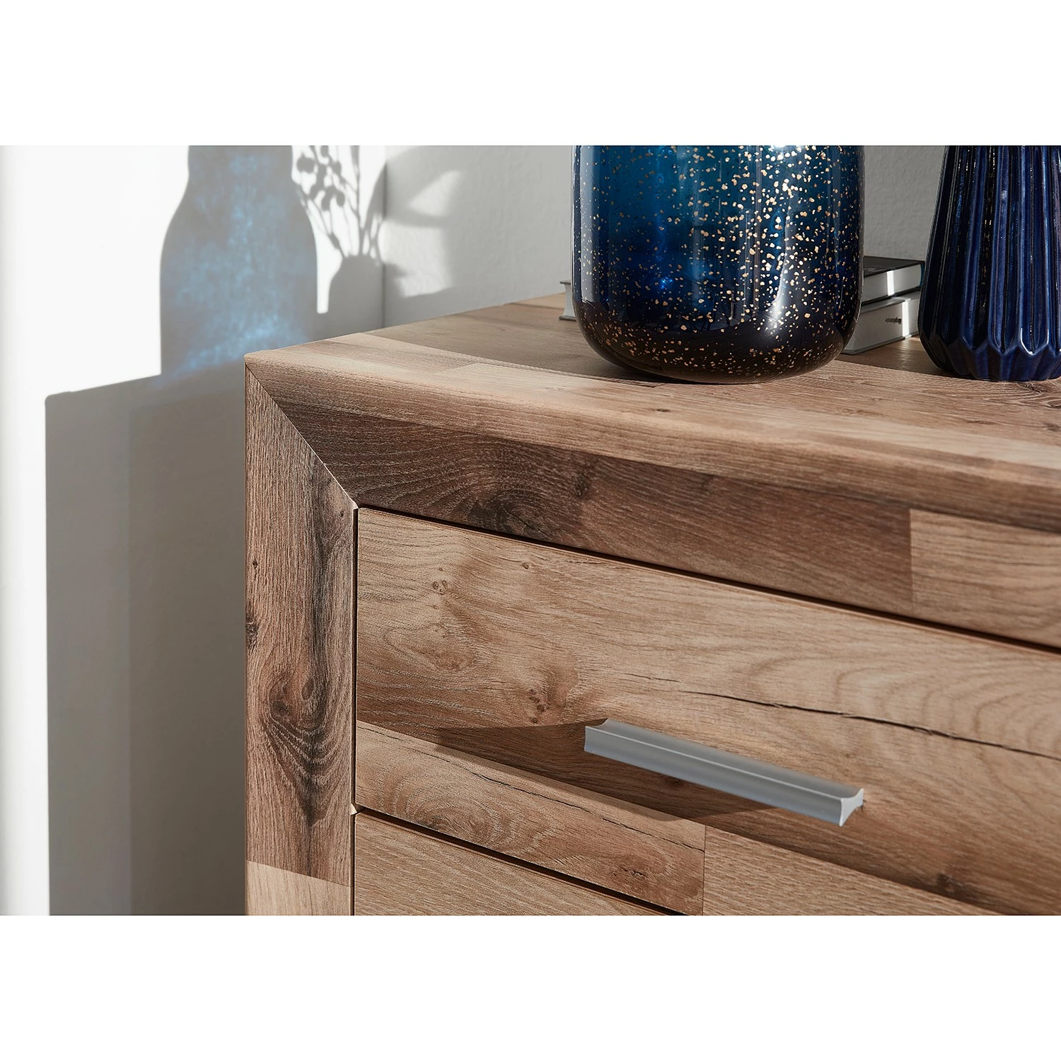 Loftscape Sideboard Waverly - Weiß / Eiche Dekor 7 Loftscape Sideboard Waverly - Weiß / Eiche Dekor – Bild 5