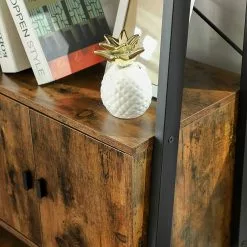 Red Living Regal Cushing - Braun / Schwarz -Büromöbel Verkaufsgeschäft 1000226194 200922 17384500090 DETAILS P000000001000226194