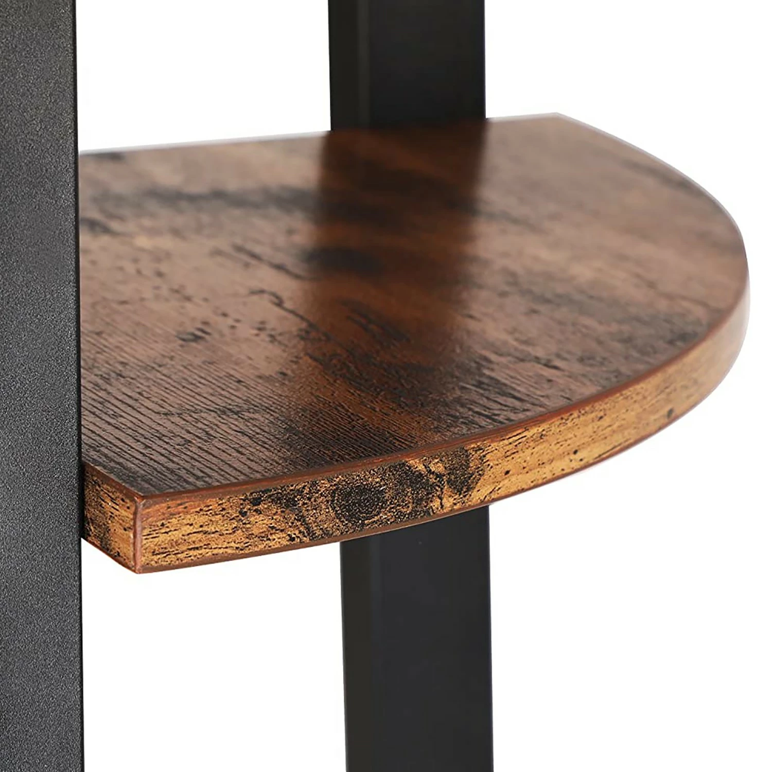 Red Living Eckregal Long Pine I - Braun / Schwarz - Höhe: 159 cm 6 Red Living Eckregal Long Pine I - Braun / Schwarz - Höhe: 159 cm – Bild 4