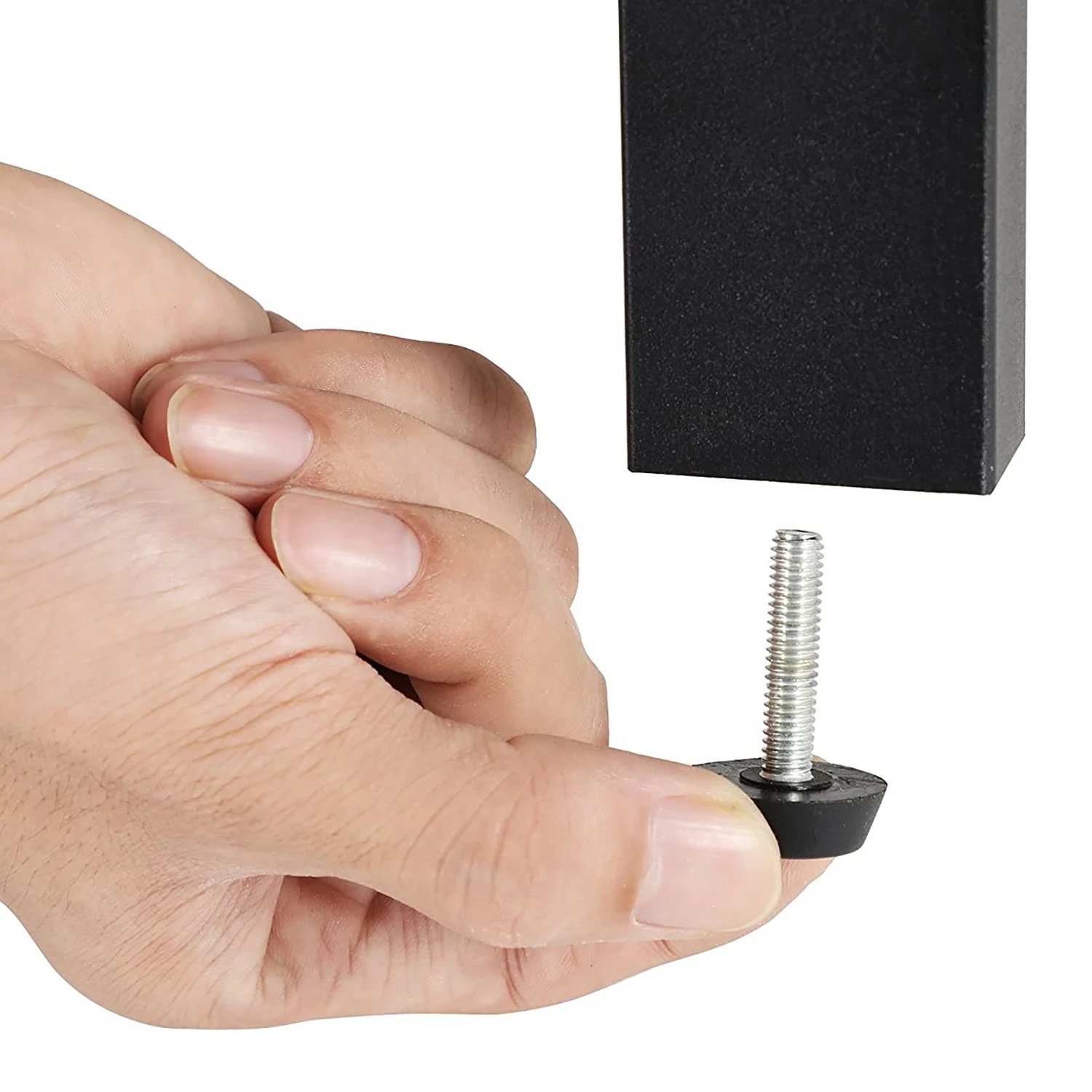 Red Living Eckregal Long Pine I - Braun / Schwarz - Höhe: 159 cm 8 Red Living Eckregal Long Pine I - Braun / Schwarz - Höhe: 159 cm – Bild 6