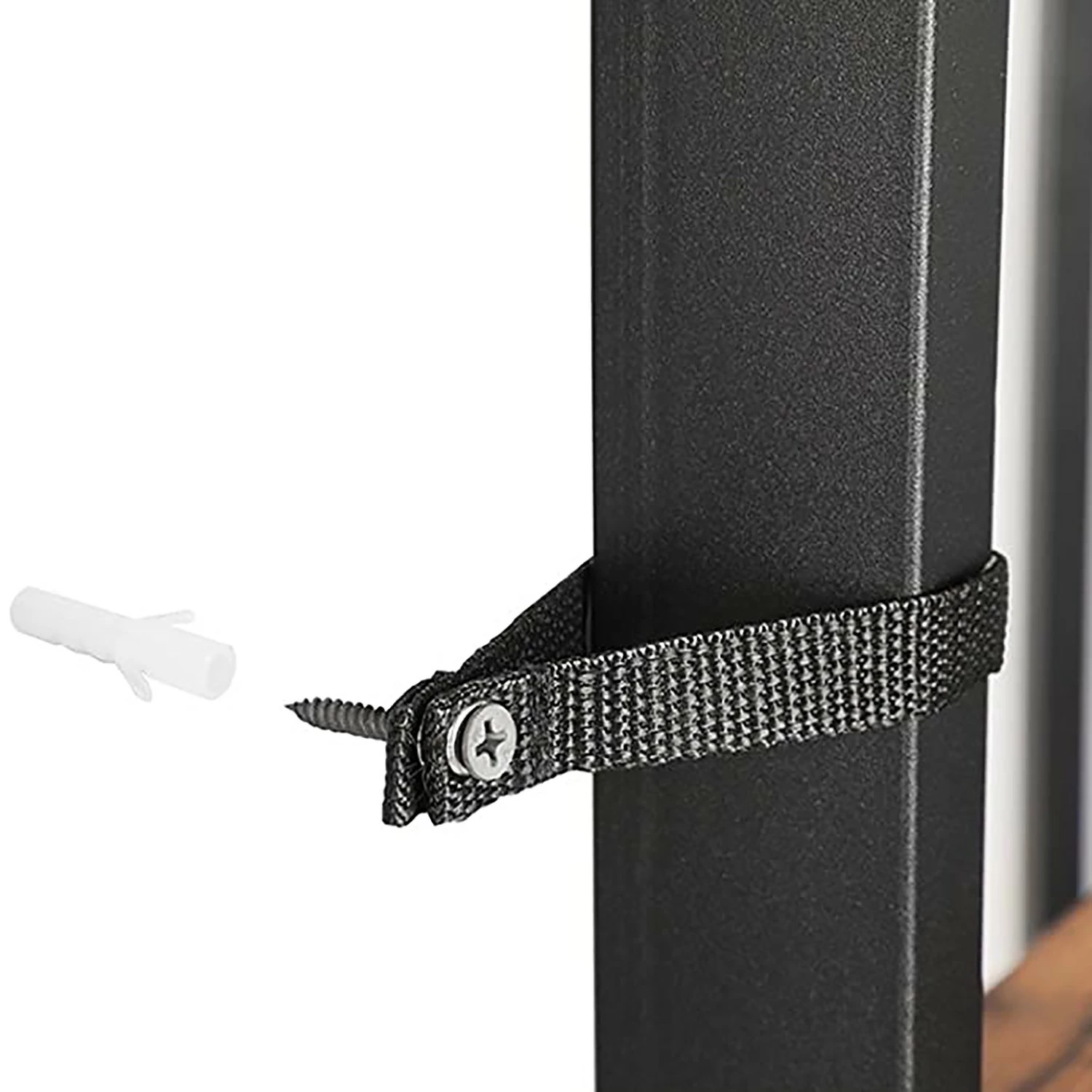 Red Living Eckregal Long Pine I - Braun / Schwarz - Höhe: 159 cm 9 Red Living Eckregal Long Pine I - Braun / Schwarz - Höhe: 159 cm – Bild 7