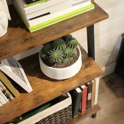 Red Living Leiterregal Crosshill I - Braun / Schwarz -Büromöbel Verkaufsgeschäft 1000226210 200922 17391000150 MOOD DETAILS P000000001000226210 mood