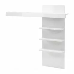 Loftscape Aufsatzregal Cape Ann - Hochglanz Weiß