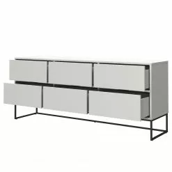 Tenzo Sideboard Lipp II - Weiß -Büromöbel Verkaufsgeschäft 1000226360 220803 031 DETAILS P000000001000226360