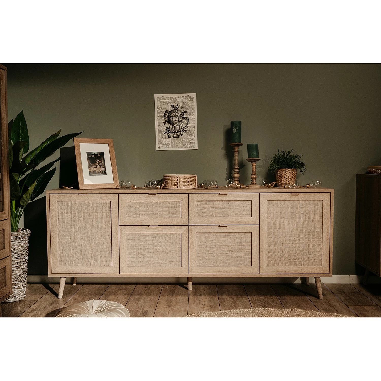 Naturoo Sideboard Bouzy II - Eiche Sonoma Dekor 4 Naturoo Sideboard Bouzy II - Eiche Sonoma Dekor – Bild 2