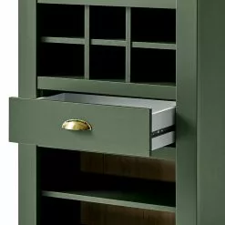 Norrwood Regal Cardet I - Moosgrün / Eiche Wotan Dekor -Büromöbel Verkaufsgeschäft 1000227558 201016 13034300045 DETAILS P000000001000227558