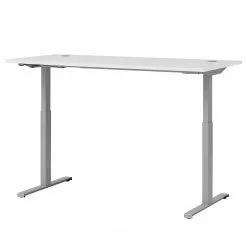 Furnitive Schreibtisch Vernas II - Kreideweiß / Silber -Büromöbel Verkaufsgeschäft 1000227849 201021 16261400035 DETAILS P000000001000227849