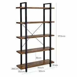 Red Living Regal Leesville II - Braun / Schwarz 15 Red Living Regal Leesville II - Braun / Schwarz -Büromöbel Verkaufsgeschäft 1000229723 201104 13594300125 SKETCH DETAILS P000000001000229723 sketch