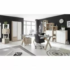 Mooved Eckschreibtisch Leeton II - Eiche / Anthrazit 7 Mooved Eckschreibtisch Leeton II - Eiche / Anthrazit -Büromöbel Verkaufsgeschäft 1000230463 201110 12572100011 MOOD DETAILS P000000001000230463 mood