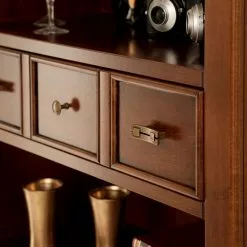 Ridgevalley Regal Brieux II - Echtholzfurnier - Tulpenbaum Antik -Büromöbel Verkaufsgeschäft 1000230623 201113 12540700092 DETAILS P000000001000230623