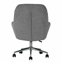 Furnitive Bürostuhl Valady II - Microfaser / Eisen - Grau / Chrom -Büromöbel Verkaufsgeschäft 1000230741 220322 032 DETAILS P000000001000230741