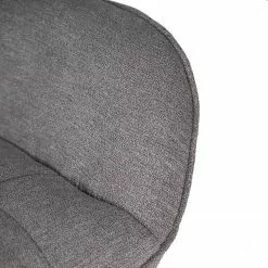 Furnitive Bürostuhl Valady II - Microfaser / Eisen - Grau / Chrom -Büromöbel Verkaufsgeschäft 1000230741 220322 034 DETAILS P000000001000230741