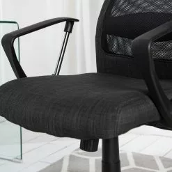 Furnitive Bürodrehstuhl Laviano - Dunkelgrau -Büromöbel Verkaufsgeschäft 1000230747 220629 031 DETAILS P000000001000230747