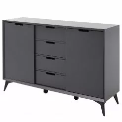 Loftscape Sideboard Nevez II - Weiß / Grau