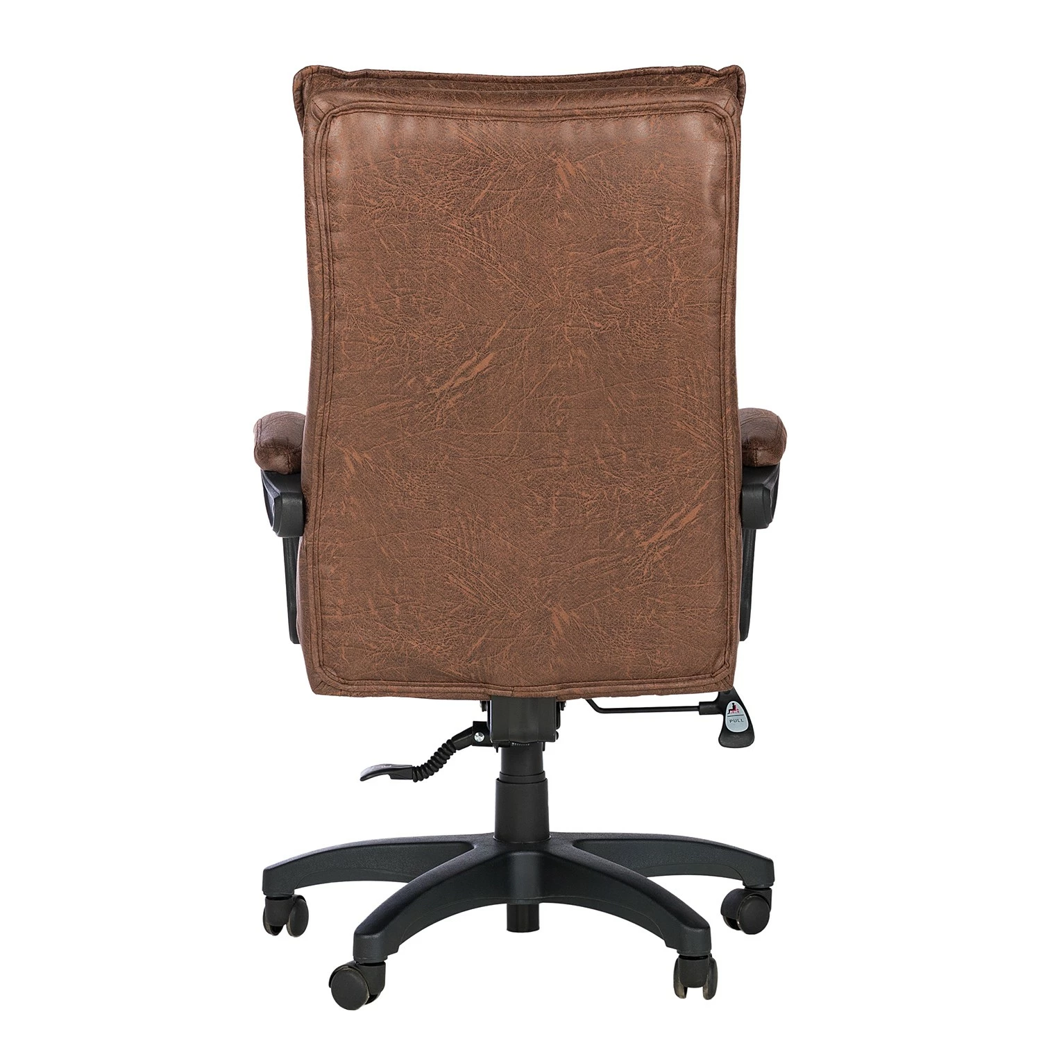 Furnitive Chefsessel Wisdom - Microfaser / Kunststoff - Vintage Braun / Schwarz 13 Furnitive Chefsessel Wisdom - Microfaser / Kunststoff - Vintage Braun / Schwarz – Bild 11