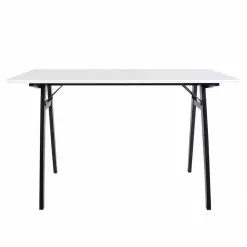 Norrwood Schreibtisch Loulay - Weiß / Schwarz -Büromöbel Verkaufsgeschäft 1000231024 201125 16492600137 DETAILS P000000001000231024