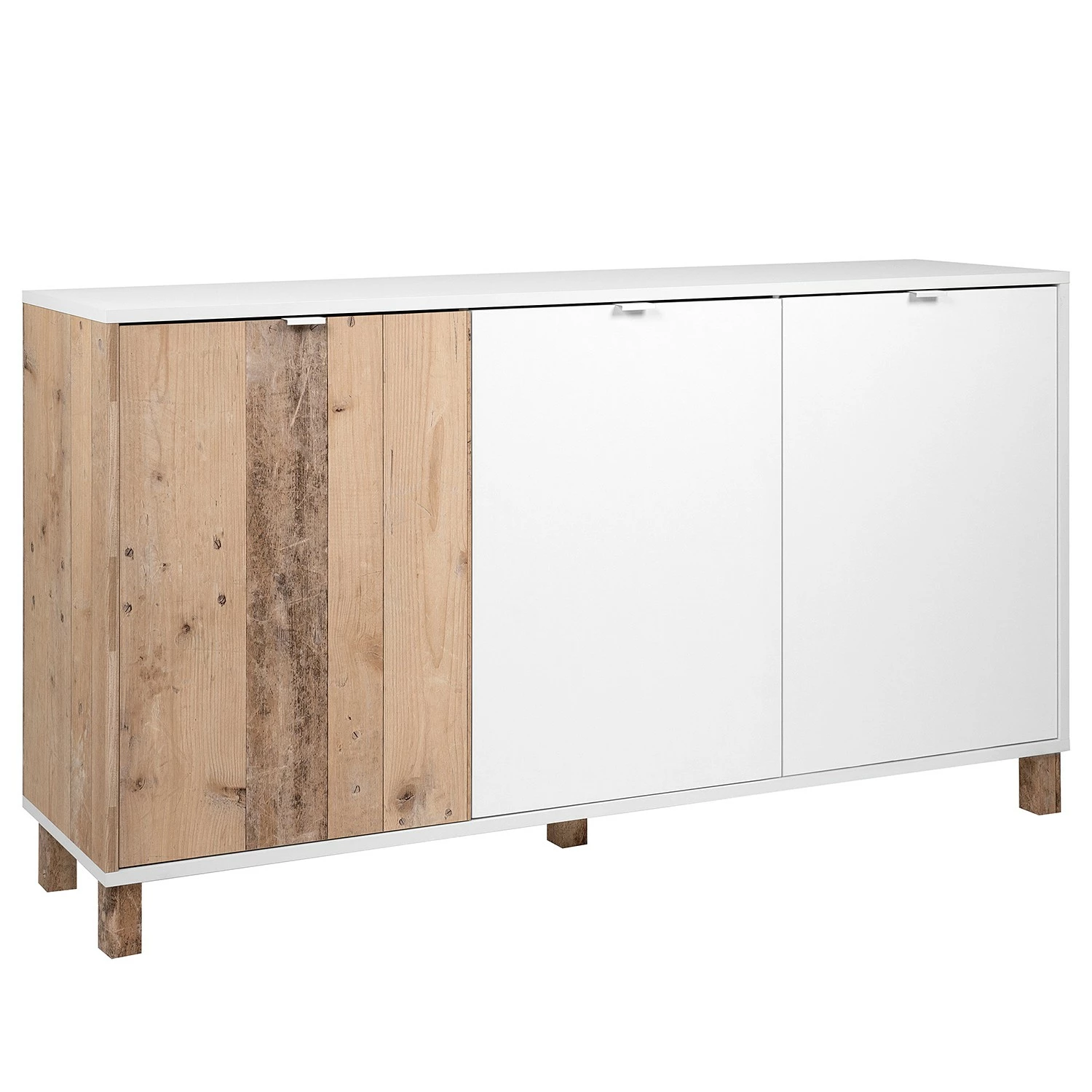 Loftscape Sideboard Mayac I - Weiß / Altholz Dekor 3 Loftscape Sideboard Mayac I - Weiß / Altholz Dekor