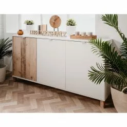 Loftscape Sideboard Mayac I - Weiß / Altholz Dekor 13 Loftscape Sideboard Mayac I - Weiß / Altholz Dekor -Büromöbel Verkaufsgeschäft 1000231352 201208 11132800037 MOOD DETAILS P000000001000231352 mood