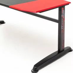 Furnitive Gaming Tisch mcRacing 8 - Carbon Dekor / Schwarz & Rot - Breite: 140 cm -Büromöbel Verkaufsgeschäft 1000233941 210415 15075700049 DETAILS P000000001000233941