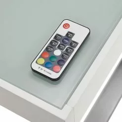 Furnitive LED Schreibtisch Vicq - Glas / Stahl - Weiß / Edelstahl 23 Furnitive LED Schreibtisch Vicq - Glas / Stahl - Weiß / Edelstahl -Büromöbel Verkaufsgeschäft 1000233942 210415 15083100068 DETAILS P000000001000233942