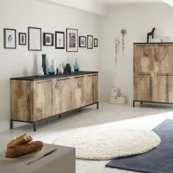 LC Spa Sideboard Mango - Eiche Navarra Dekor - Breite: 207 cm 9 LC Spa Sideboard Mango - Eiche Navarra Dekor - Breite: 207 cm -Büromöbel Verkaufsgeschäft 1000235368 201208 10453600045 MOOD DETAILS P000000001000235368 mood