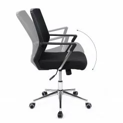 Loftscape Bürostuhl Luxey - Webstoff - Schwarz 13 Loftscape Bürostuhl Luxey - Webstoff - Schwarz -Büromöbel Verkaufsgeschäft 1000235704 210118 06401100054 DETAILS P000000001000235704