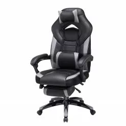 Loftscape Gaming Chair Sepx - Kunstleder - Schwarz / Grau -Büromöbel Verkaufsgeschäft 1000235714 210118 06413500120 DETAILS P000000001000235714
